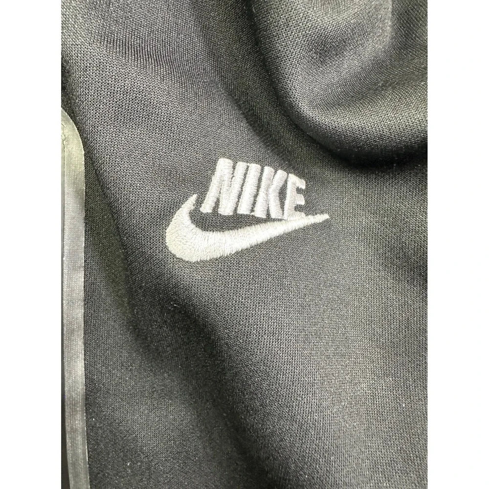 Men's Tech Fleece Full Zip Hoodie Black Jacket Bonded Pocket CU4489-010‎